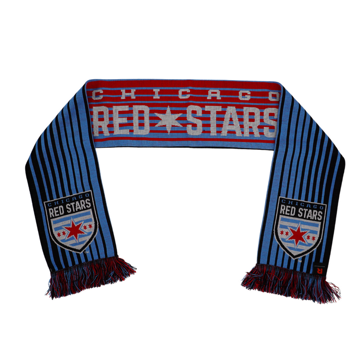 Chicago Red Stars Stripes Scarf