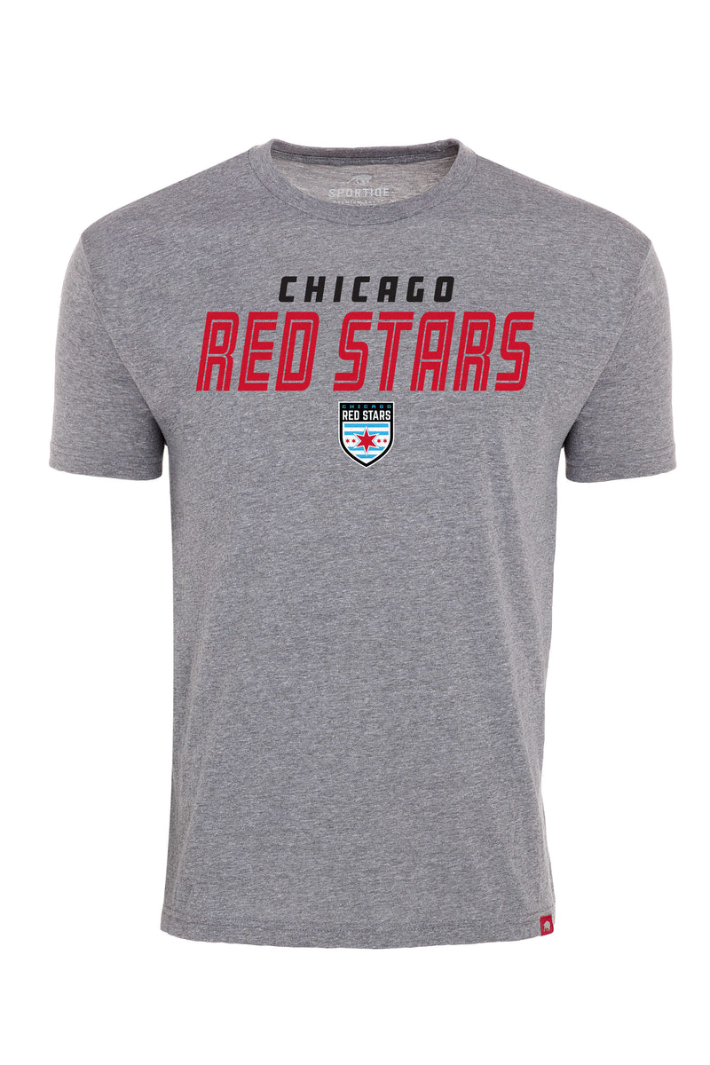 Chicago Red Stars Sportiqe Men's Gray Crewneck Sweatshirt XXL