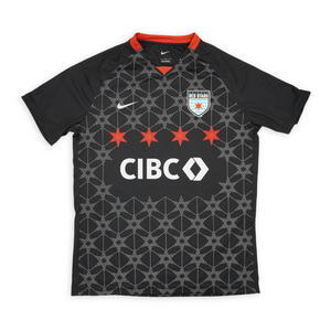Chicago Red Stars 2023 Youth Black Foundation Jersey