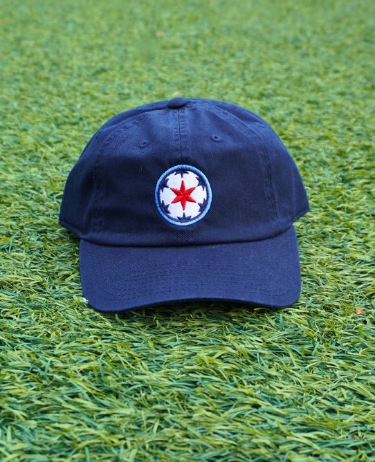 Chicago Stars FC Capsule Collection Navy Dad Cap Hats American Needle