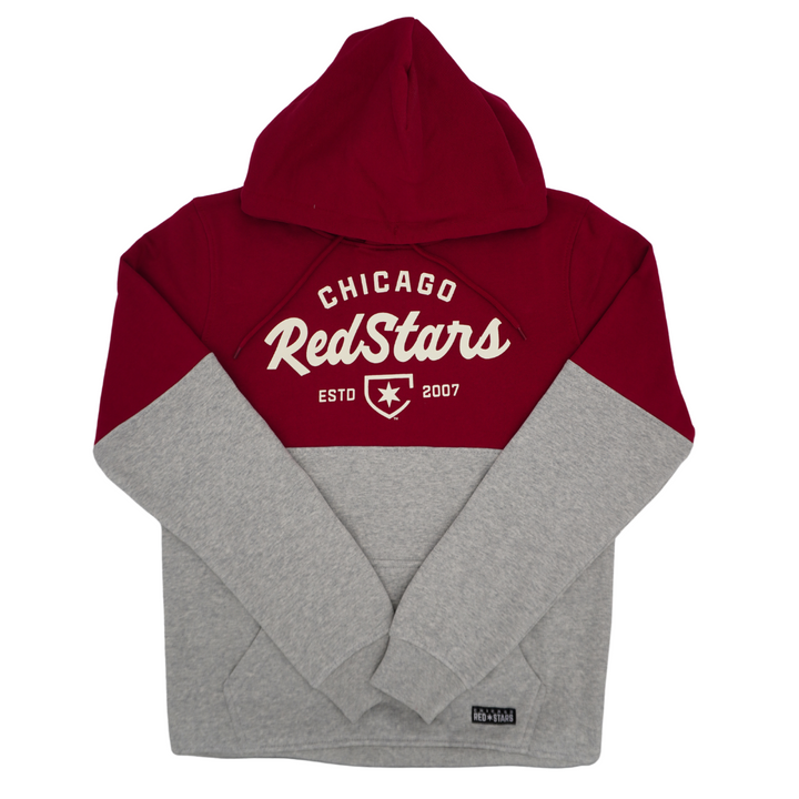 CHICAGO RED STARS UNISEX COLORBLOCK HOODIE