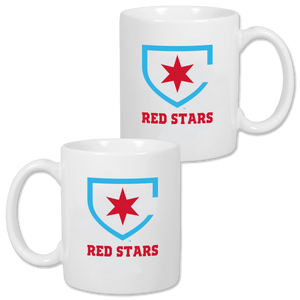 Chicago Red Stars White Secondary Logo Mug