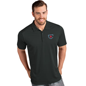 Chicago Red Stars Antigua Men's Charcoal Tribute Polo