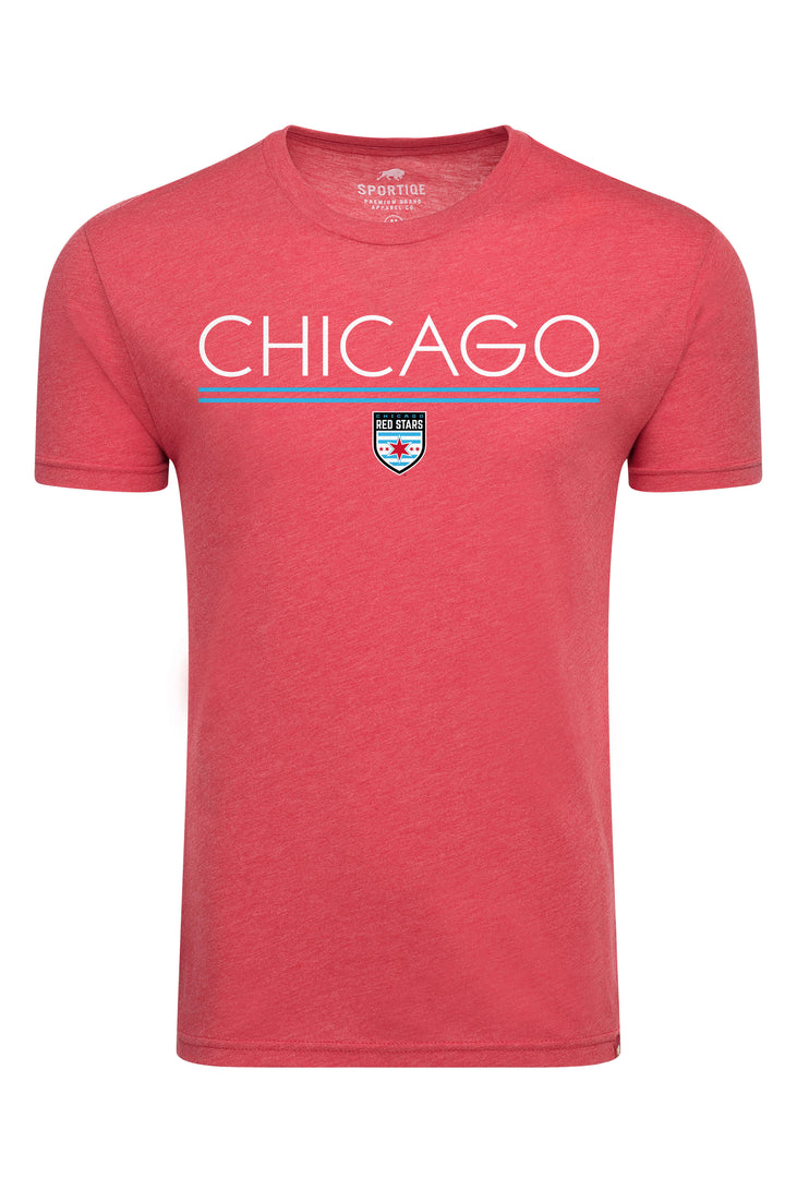 Chicago Red Stars Sportiqe Men's Red Comfy Tee