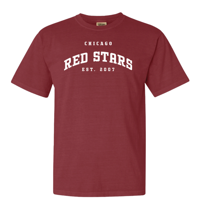 Chicago Red Stars Unisex Red Established 2007 Tee
