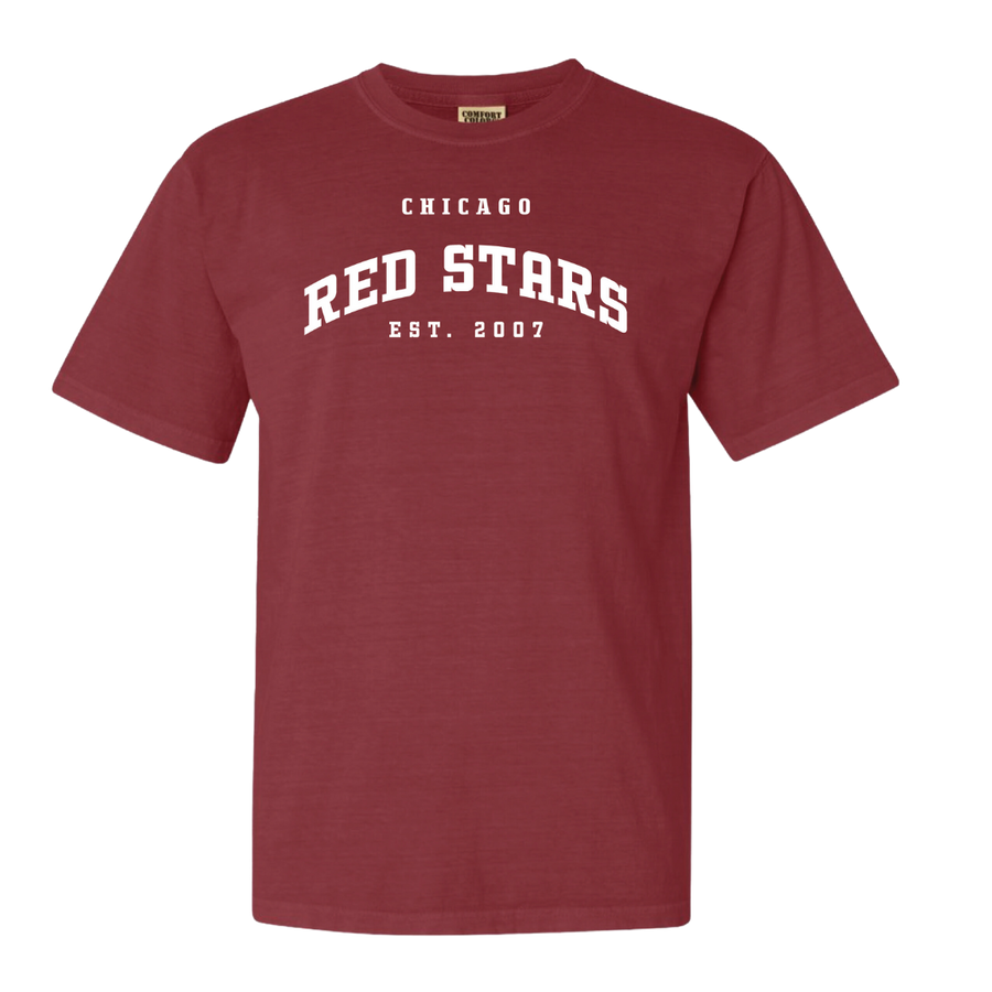 Chicago Red Stars Unisex Red Established 2007 Tee