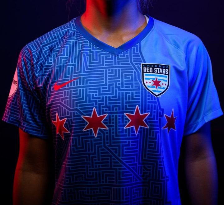 Chicago Red Stars 2019 Women's Elevated Jersey