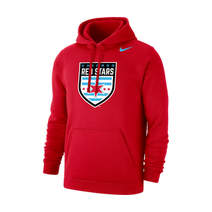Chicago Red Stars Nike Unisex Red Club Fleece Hoodie